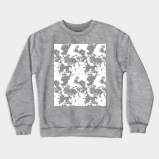 Soft Gray Tie-Dye Crewneck Sweatshirt